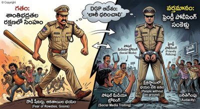 లాఠీలు పట్టని ఖాకీలు..!