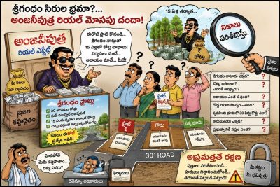 శ్రీగంధం పేరుతో సిరుల వల…?